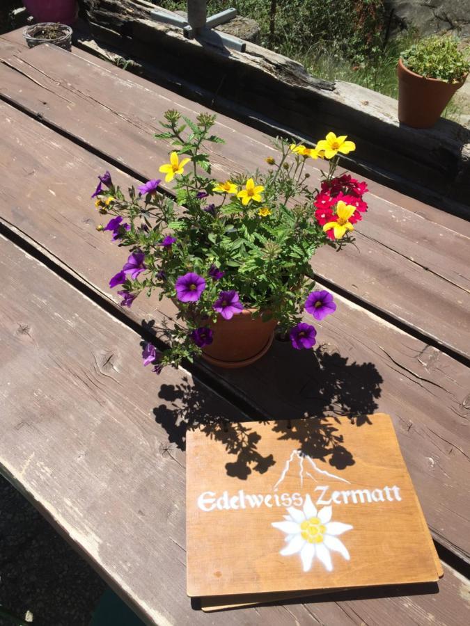 Edelweiss Mountain Guest House - 1 Hour Hike Up From Zermatt Station - On Hiking Trail - No Transport Exterior photo